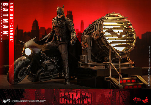 The Batman: Batman - Deluxe und Bat-Signal, 1/6 Figur von Hot Toys