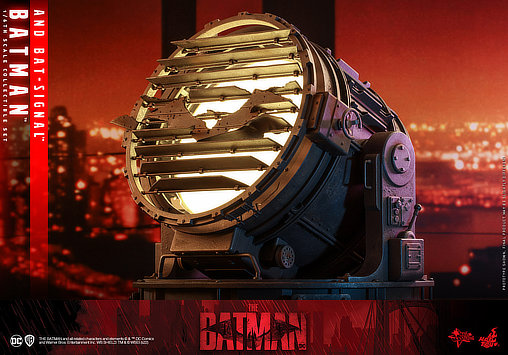 The Batman: Batman - Deluxe und Bat-Signal, 1/6 Figur von Hot Toys