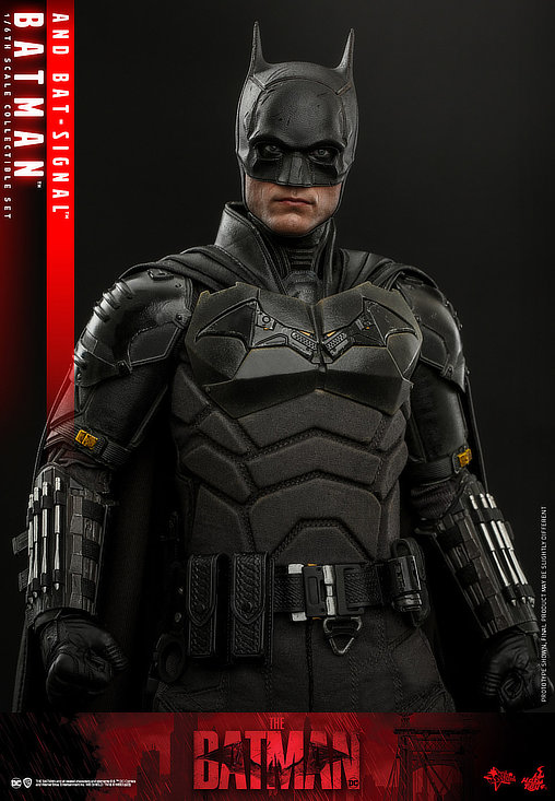The Batman: Batman - Deluxe und Bat-Signal, 1/6 Figur von Hot Toys