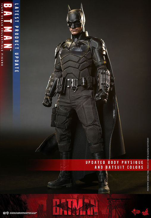 The Batman: Batman - Deluxe und Bat-Signal, 1/6 Figur von Hot Toys
