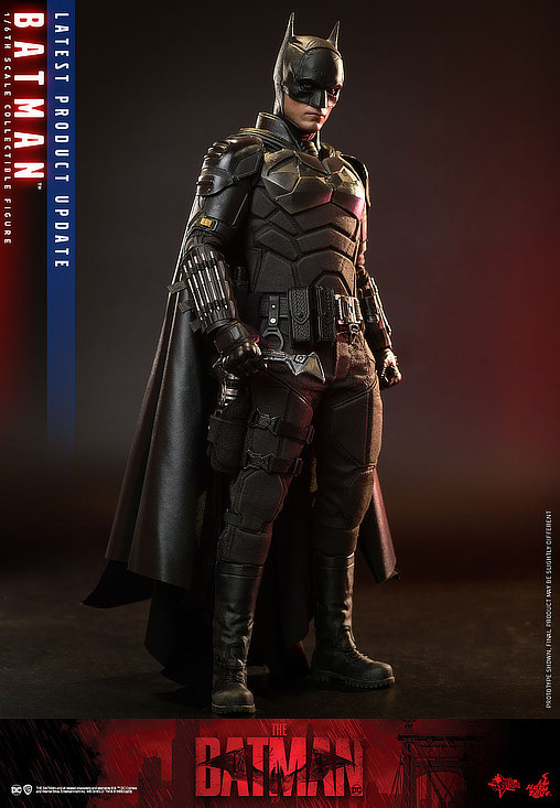 The Batman: Batman - Deluxe und Bat-Signal, 1/6 Figur von Hot Toys
