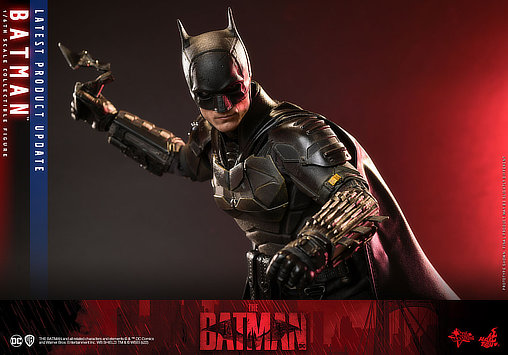 The Batman: Batman - Deluxe und Bat-Signal, 1/6 Figur von Hot Toys
