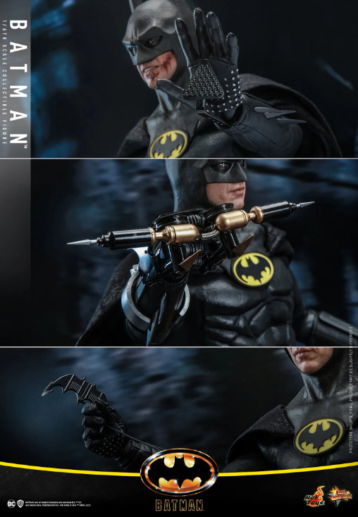 Tim Burtons Batman: Batman, 1/6 Figur von Hot Toys