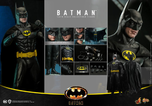 Tim Burtons Batman: Batman, 1/6 Figur von Hot Toys