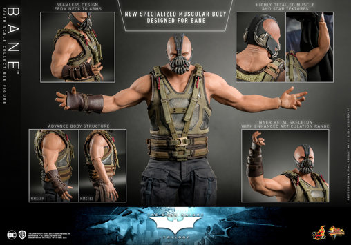 Batman - The Dark Knight Rises: Bane, 1/6 Figur von Hot Toys