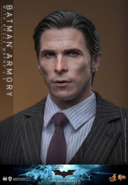 Batman - The Dark Knight: Batman Armory with Bruce Wayne - 2.0, 1/6 Figur von Hot Toys