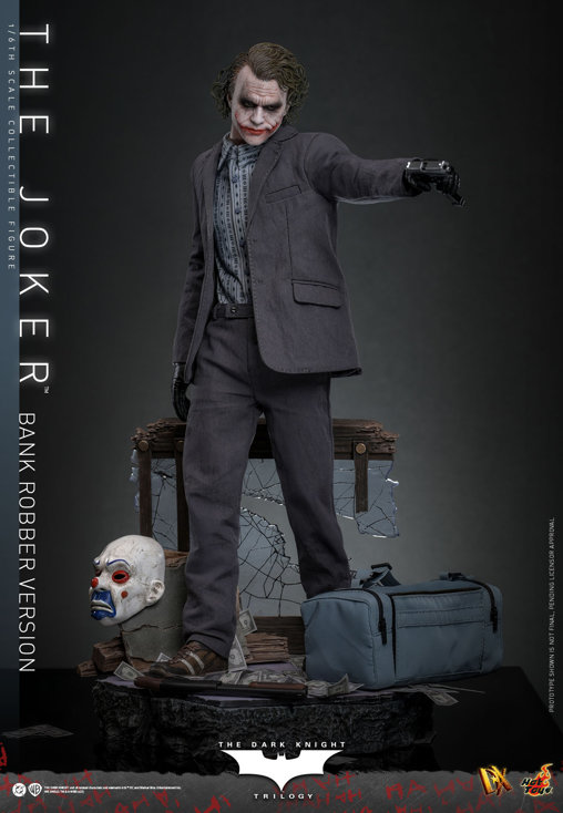 Batman - The Dark Knight: The Joker - Bank Robber Version, 1/6 Figur von Hot Toys