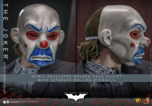 Batman - The Dark Knight: The Joker - Bank Robber Version, 1/6 Figur von Hot Toys