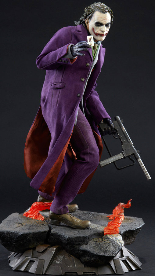 Batman - The Dark Knight: The Joker, Premium Format Figur von Sideshow