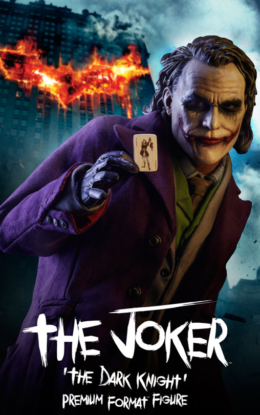 Batman - The Dark Knight: The Joker, Premium Format Figur von Sideshow