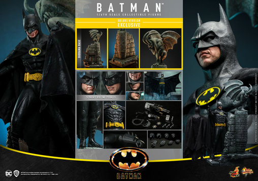 Tim Burtons Batman: Batman - Deluxe, 1/6 Figur von Hot Toys