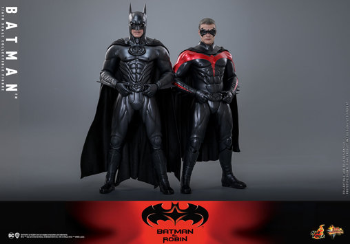 Batman und Robin: Batman, 1/6 Figur von Hot Toys