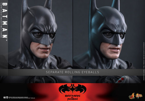 Batman und Robin: Batman, 1/6 Figur von Hot Toys