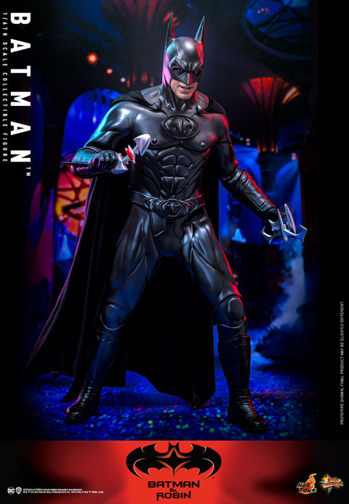 Batman und Robin: Batman, 1/6 Figur von Hot Toys