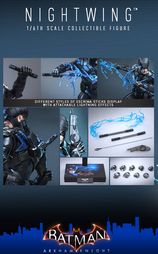 Batman - Arkham Knight: Nightwing, 1/6 Figur von Hot Toys