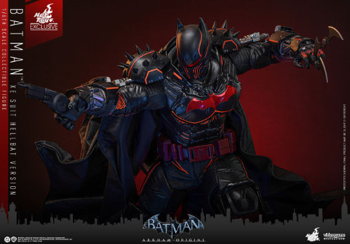 Batman - Arkham Origins: Batman - XE Suit Hellbat Version, 1/6 Figur von Hot Toys