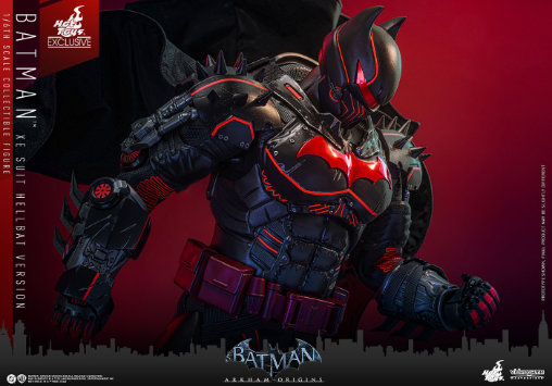 Batman - Arkham Origins: Batman - XE Suit Hellbat Version, 1/6 Figur von Hot Toys