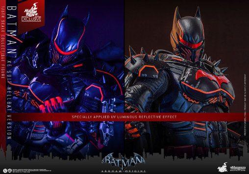 Batman - Arkham Origins: Batman - XE Suit Hellbat Version, 1/6 Figur von Hot Toys