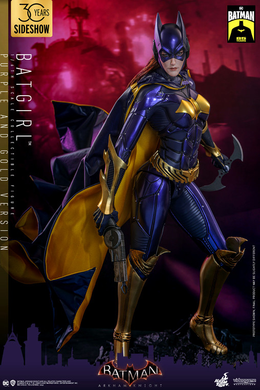 Batman - Arkham Knight: Batgirl - Purple and Gold Version von Hot Toys, weitere Produktansicht 4