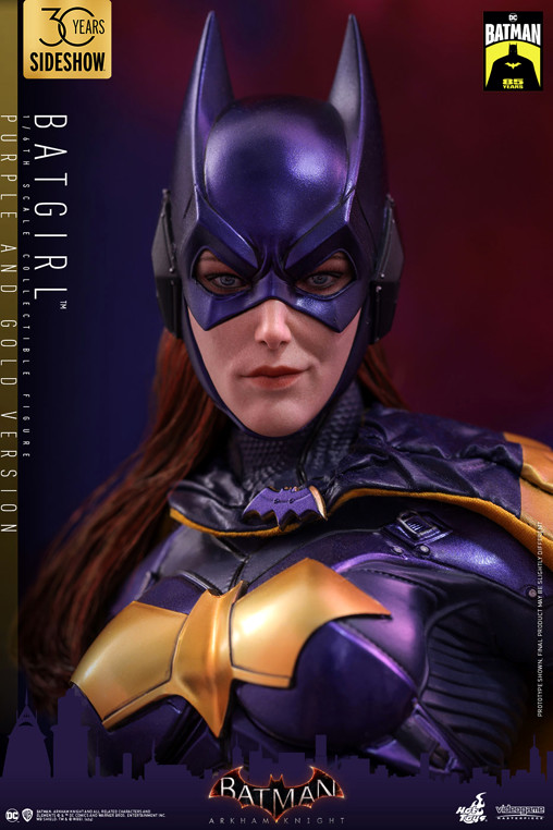Batman - Arkham Knight: Batgirl - Purple and Gold Version von Hot Toys, weitere Produktansicht 5
