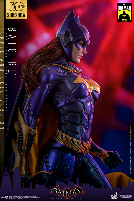 Batman - Arkham Knight: Batgirl - Purple and Gold Version von Hot Toys, weitere Produktansicht 7