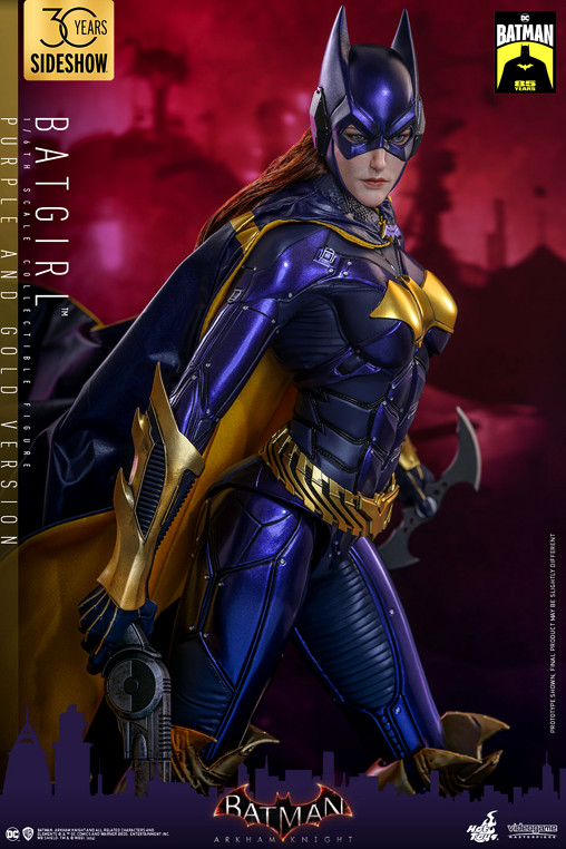 Batman - Arkham Knight: Batgirl - Purple and Gold Version von Hot Toys, weitere Produktansicht 8