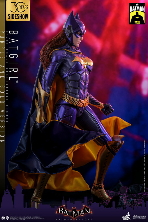 Batman - Arkham Knight: Batgirl - Purple and Gold Version von Hot Toys, weitere Produktansicht 9