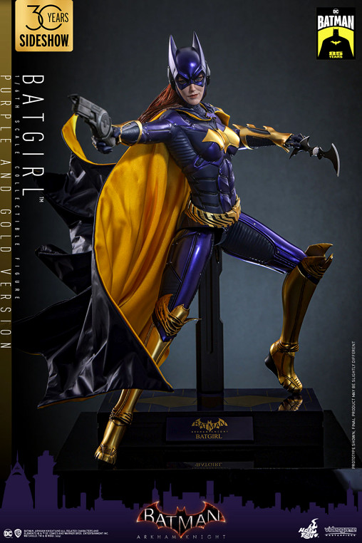 Batman - Arkham Knight: Batgirl - Purple and Gold Version von Hot Toys, weitere Produktansicht 24