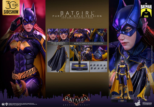 Batman - Arkham Knight: Batgirl - Purple and Gold Version von Hot Toys, weitere Produktansicht 25