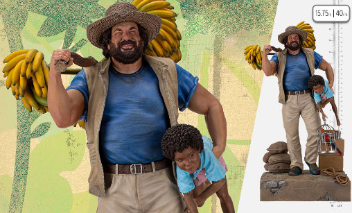 Banana Joe: Bud Spencer, Statue von Infinite Statue
