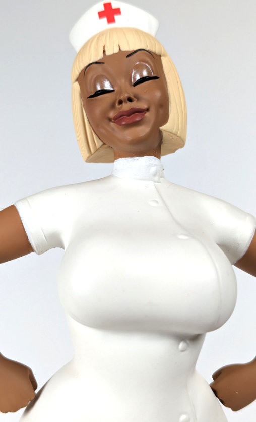 Booty Babes: Nurse, Statue ... https://spaceart.de/produkte/bob003-booty-babes-nurse-statue.php