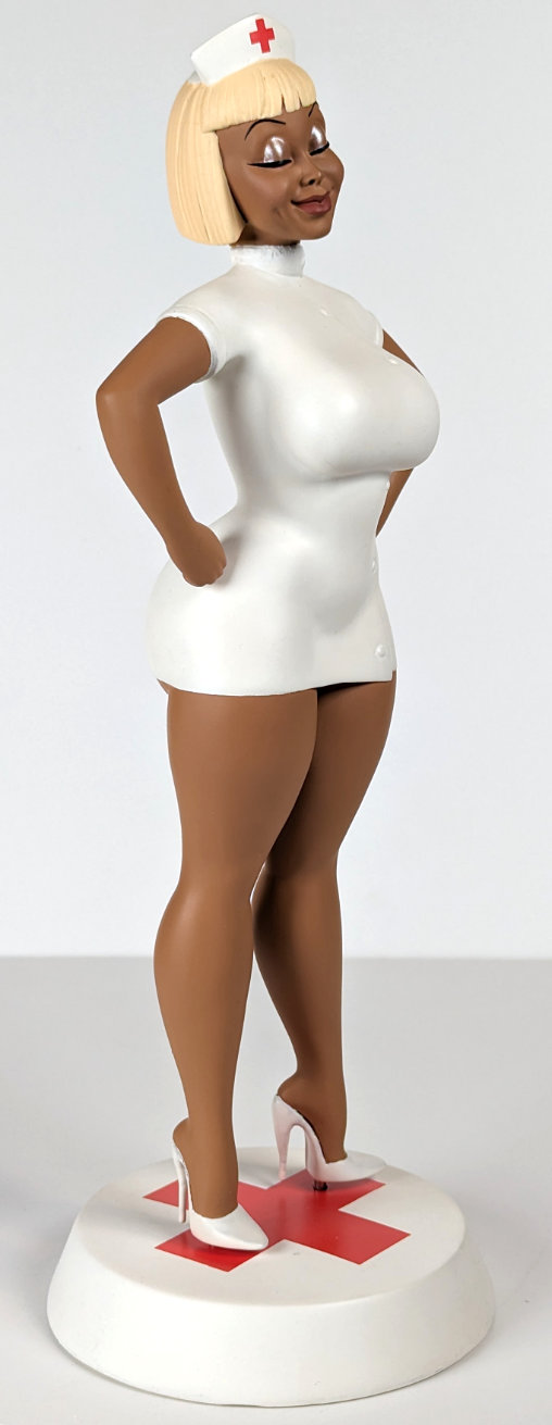 Booty Babes: Nurse, Statue von Spencer Davis