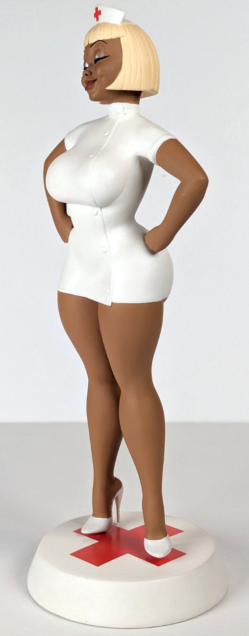 Booty Babes: Nurse, Statue von Spencer Davis