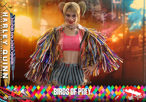 Birds of Prey: Harley Quinn - Caution Tape Jacket Version, 1/6 Figur von Hot Toys