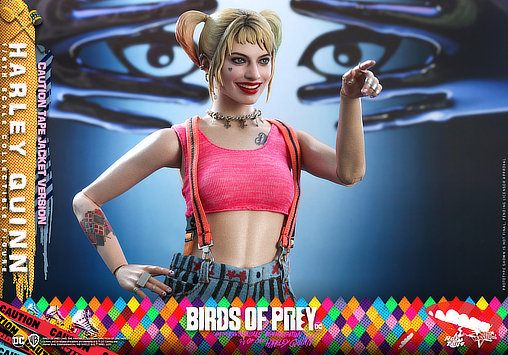 Birds of Prey: Harley Quinn - Caution Tape Jacket Version, 1/6 Figur von Hot Toys