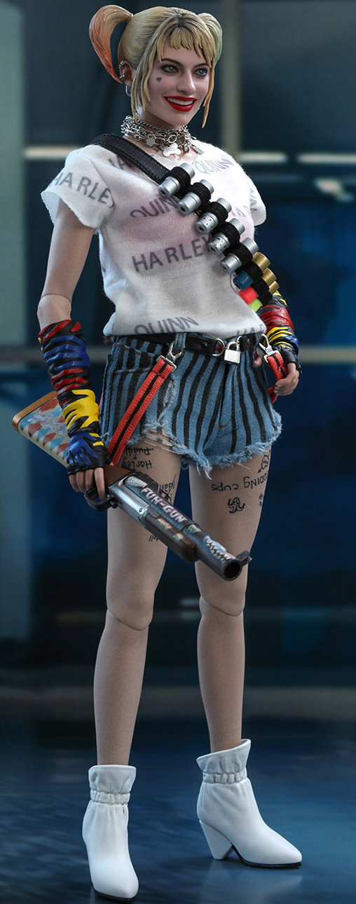 Birds of Prey: Harley Quinn - Caution Tape Jacket Version, 1/6 Figur von Hot Toys