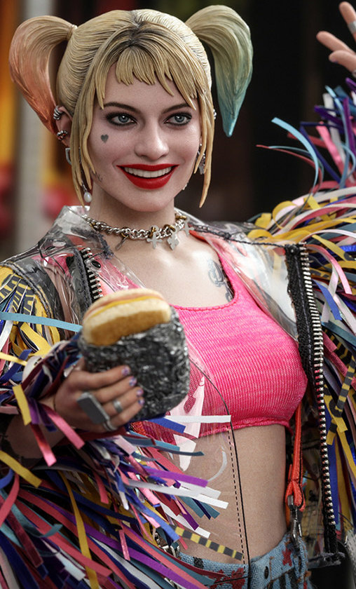Birds of Prey: Harley Quinn - Caution Tape Jacket Version, 1/6 Figur von Hot Toys