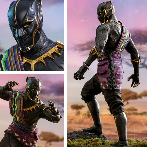 Black Panther: TChaka - King of Wakanda, 1/6 Figur