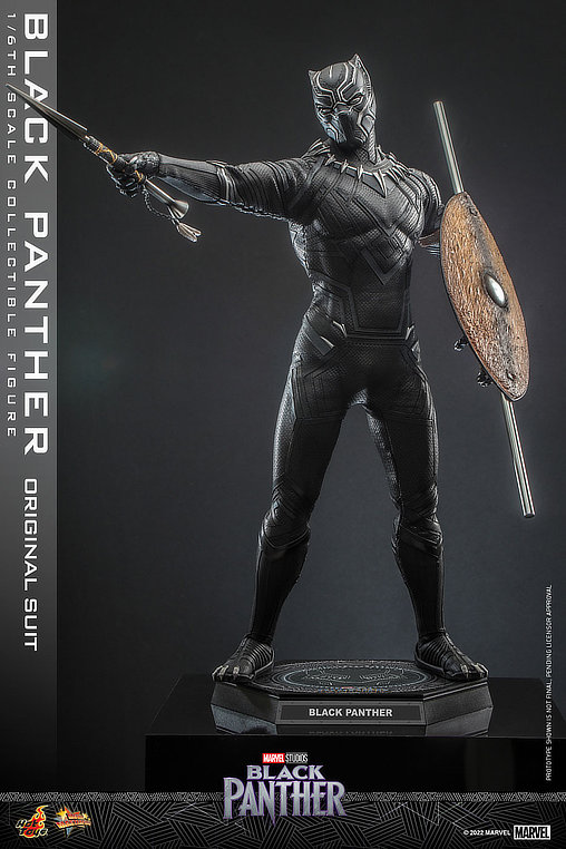 Black Panther: Black Panther - Original Suit, 1/6 Figur von Hot Toys