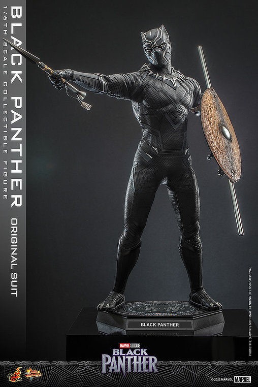Black Panther: Black Panther - Original Suit, 1/6 Figur ... https://spaceart.de/produkte/bp002-black-panther-original-suit-figur-hot-toys.php