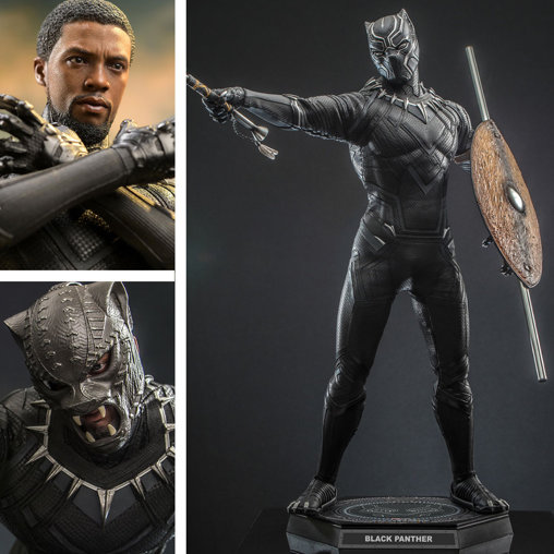 Black Panther: Black Panther - Original Suit, Typ: 1/6 Figur