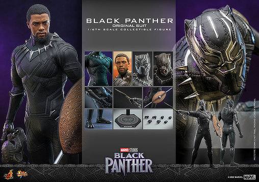 Black Panther: Black Panther - Original Suit, 1/6 Figur von Hot Toys