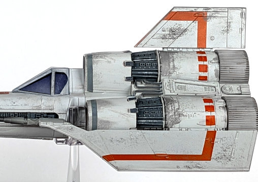 Battlestar Galactica: Viper Mark I, Fertig-Modell von Eaglemoss