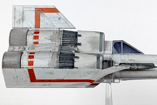 Battlestar Galactica: Viper Mark I, Fertig-Modell von Eaglemoss