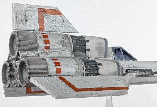 Battlestar Galactica: Viper Mark I, Fertig-Modell von Eaglemoss
