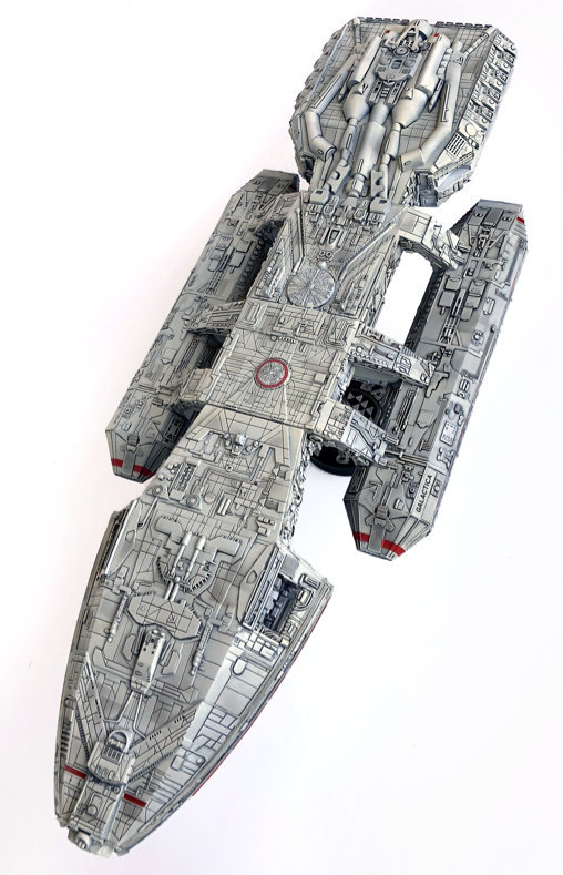 Battlestar Galactica: Galactica, Modell-Bausatz von Moebius Models