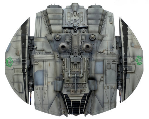Battlestar Galactica: Cylon Raider - Giant, Fertig-Modell von SPACEart
