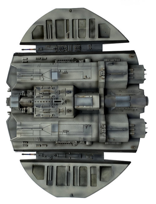 Battlestar Galactica: Cylon Raider - Giant, Fertig-Modell von SPACEart