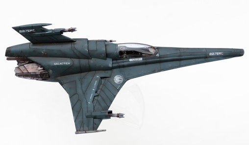 Battlestar Galactica: Colonial Viper MkVII, Fertig-Modell ... https://spaceart.de/produkte/battlestar-galactica-colonial-viper-mkvii-fertig-modell-yellowzakk-bsg009.php