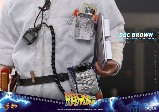 Zurück in die Zukunft: Dr. Emmett Brown, 1/6 Figur von Hot Toys